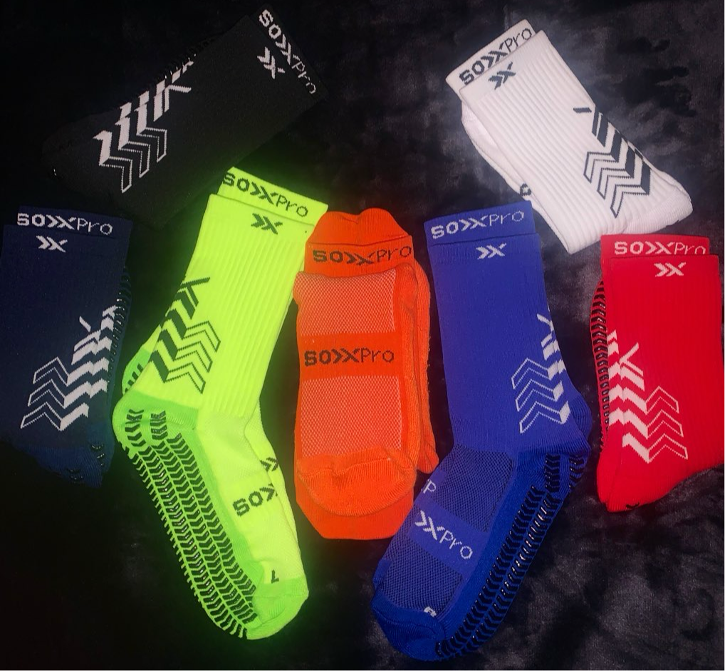 PlayersParadise™ soxpro Grip Socks - High Quality x Non Slip