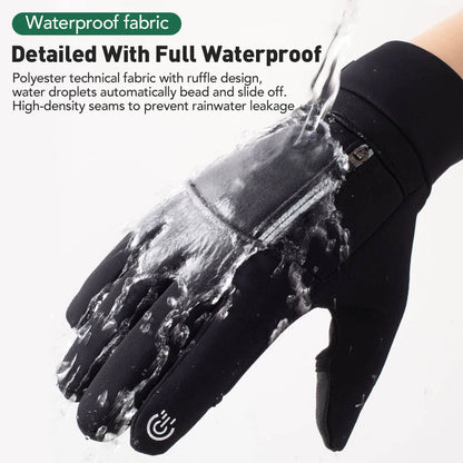 Waterproof Finger Flip Gloves